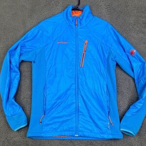 Men's MAMMUT EIGER EXTREME  Light Polartec Alpha Ski Jacket Full Zip L